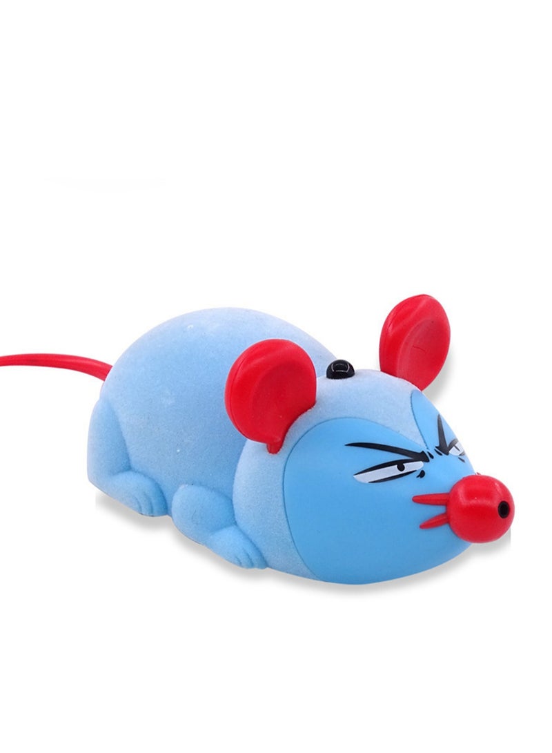 Children'S New And Unique Funny Trick Toys Electronic Pet Infrared Remote Control Simulation Electric Toy (Blue Mouse) - Image 1
